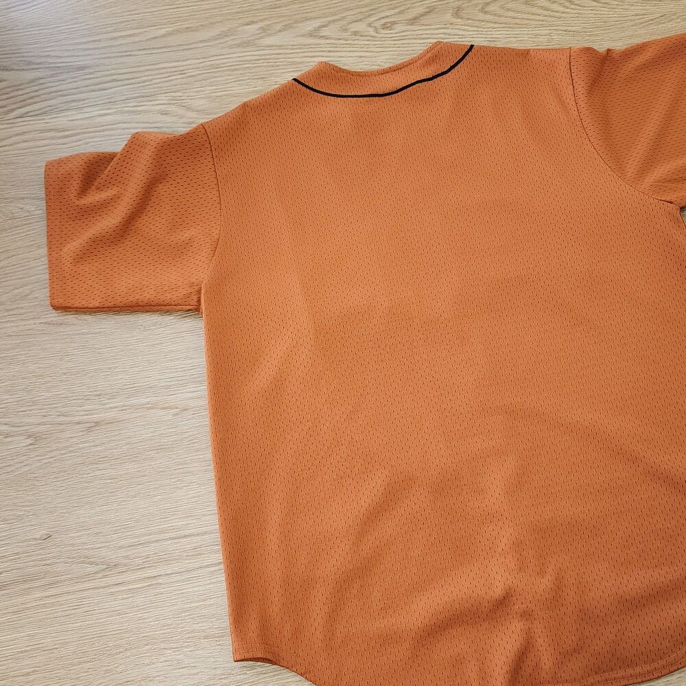 Vintage Champs Sports Team Edition Apparel TEXAS Mesh Baseball Jersey Large - Picture 10 of 13